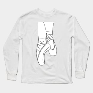 Pointe shoes Long Sleeve T-Shirt